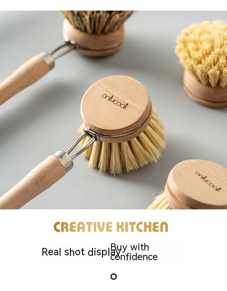 Long Handle Eco Friendly Kitchen Brush