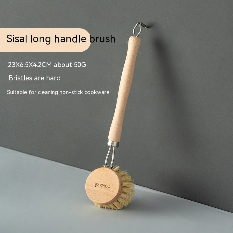 Long Handle Eco Friendly Kitchen Brush