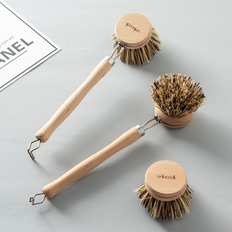 Long Handle Eco Friendly Kitchen Brush