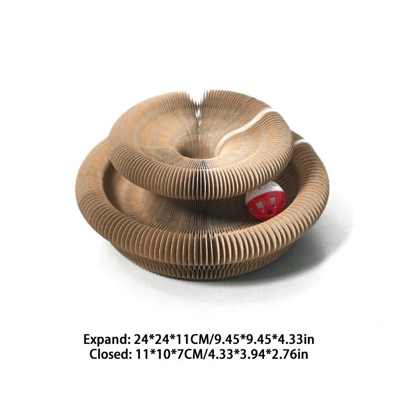 Transformable Cat Scratcher Toy