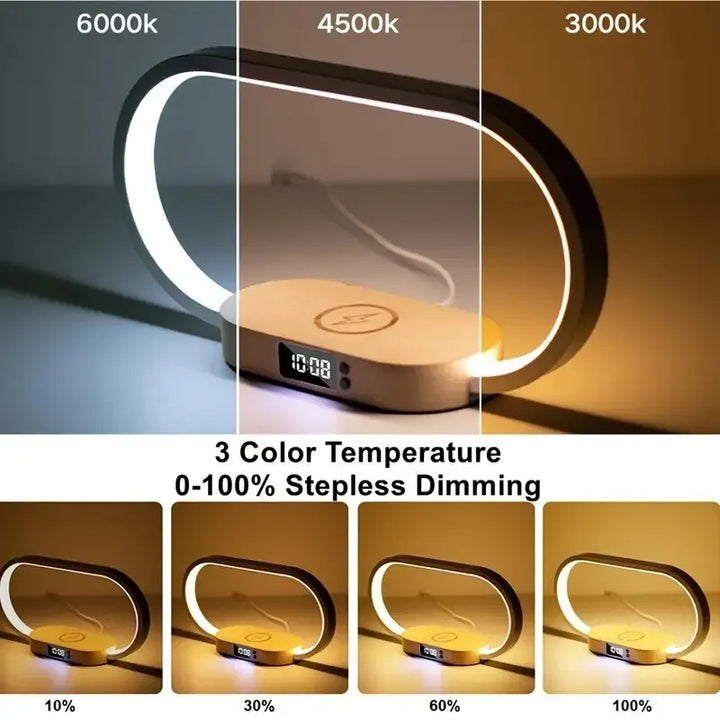 Wireless Charger & LED Desk Lamp