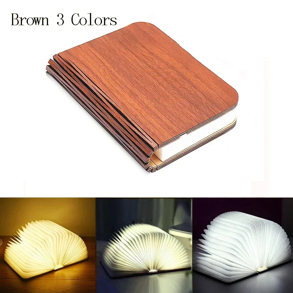 3D Foldable LED Book Light