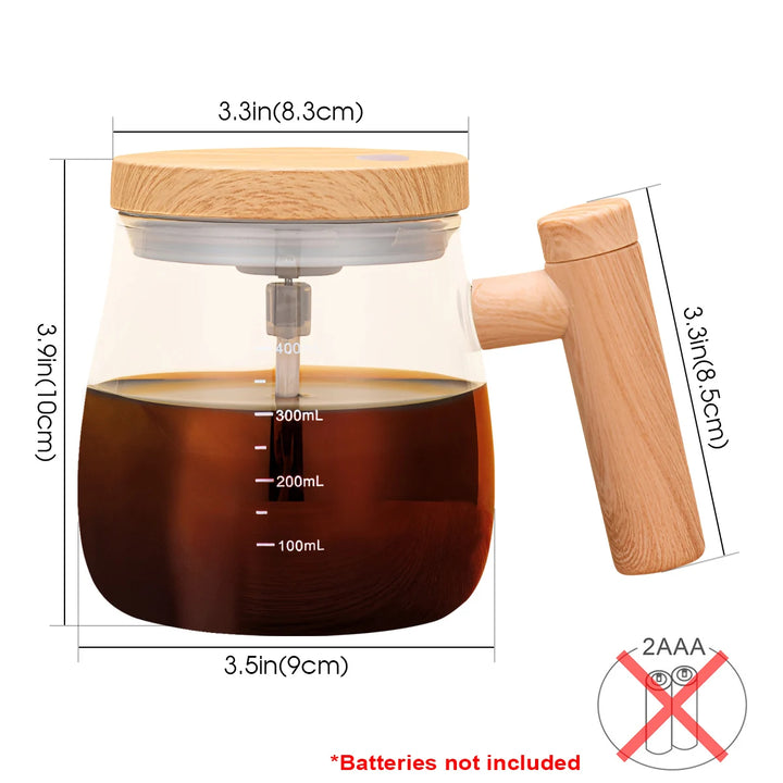 Self-Stirring Electric Coffee Mug