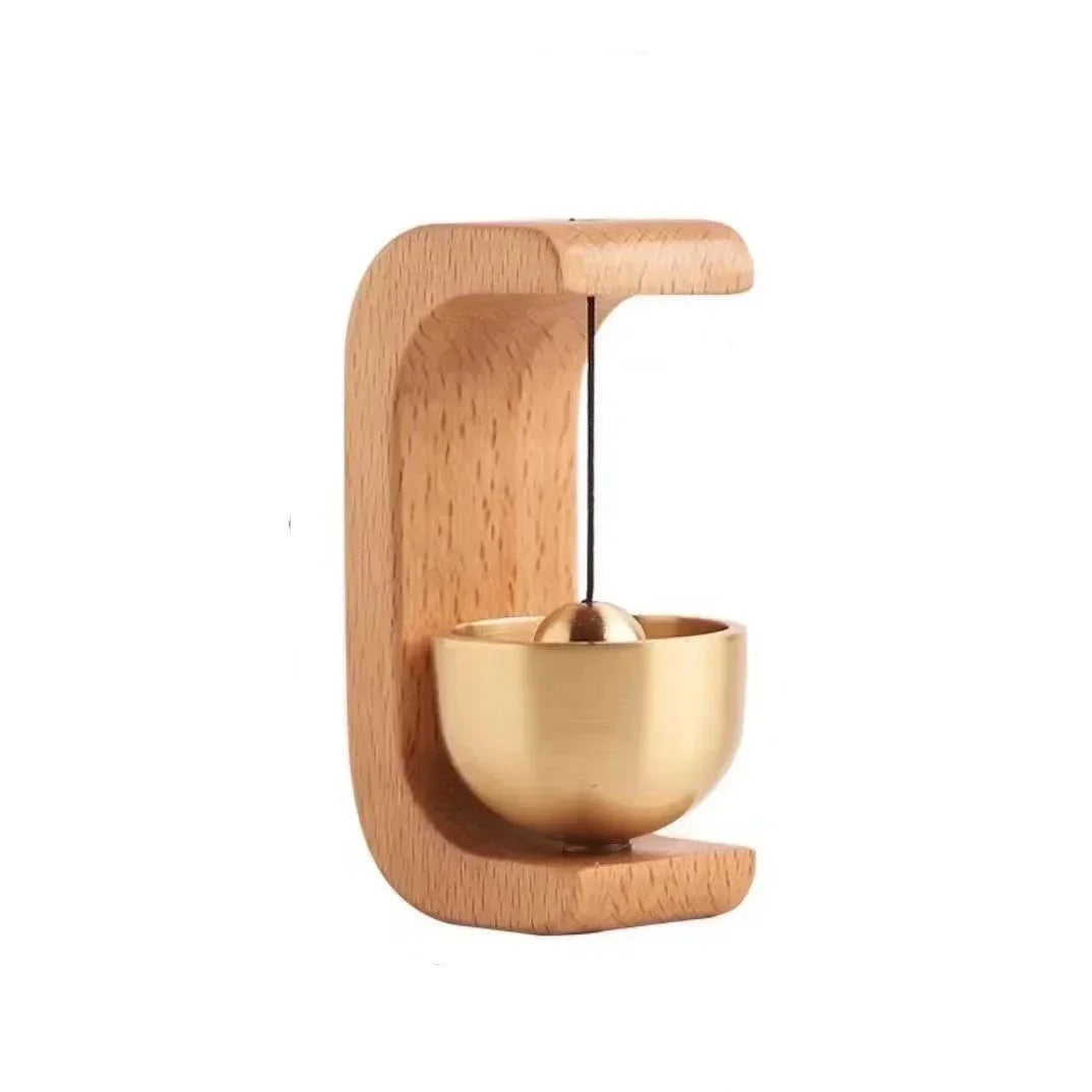 Wooden Wind Chimes Wireless Doorbell