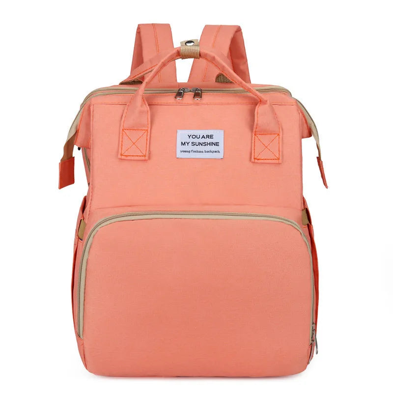 Baby Diaper Backpack With Changing Station