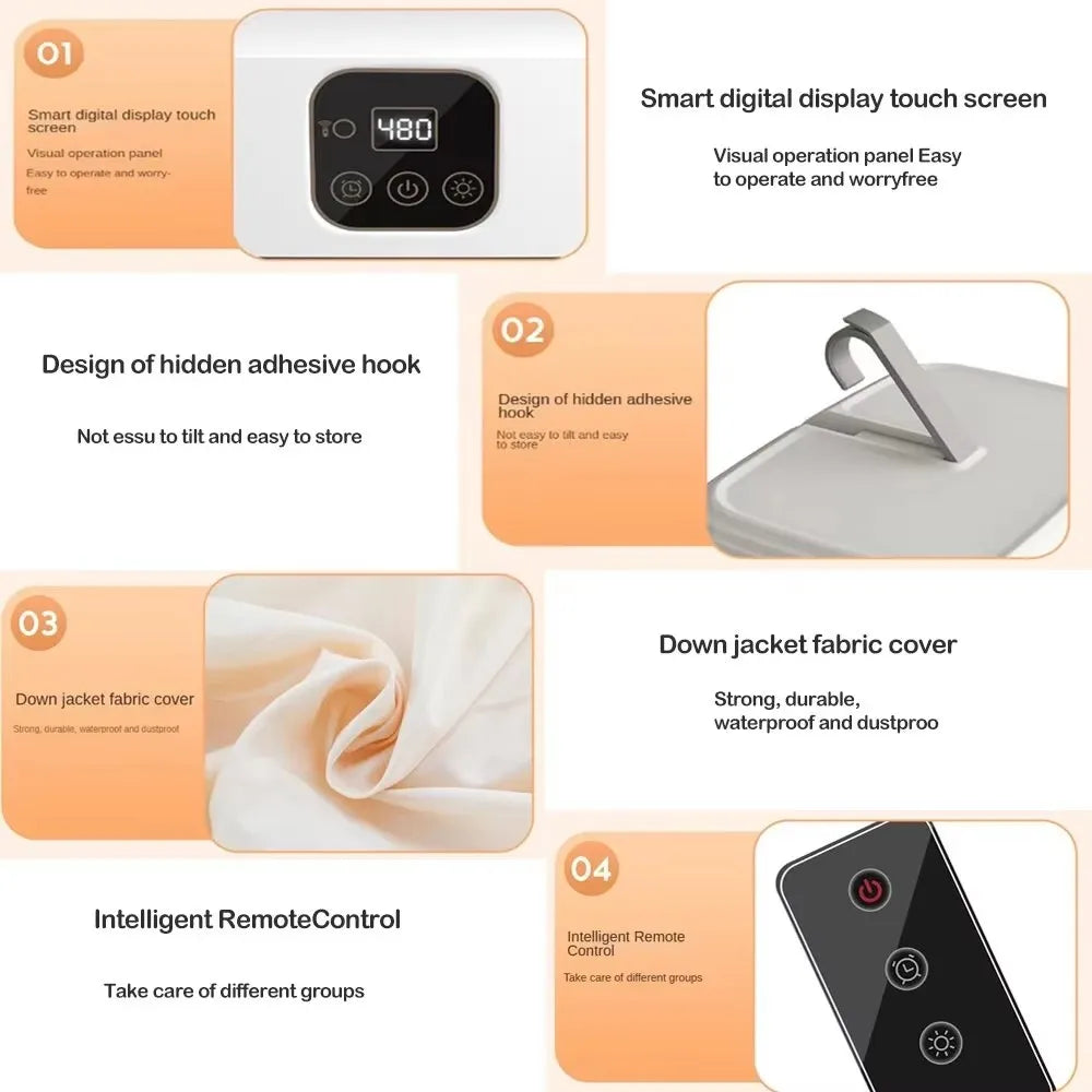 Smart Foldable Electric Clothes Dryer