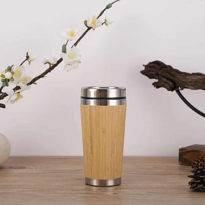 Bamboo Insulated Travel Mug