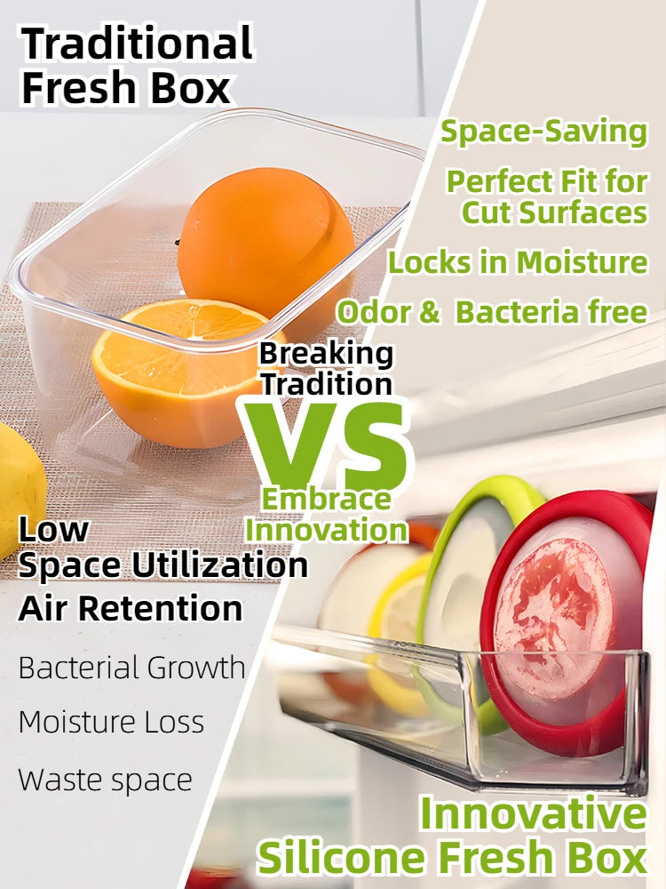 Silicone Fresh-Keeping Storage Pods