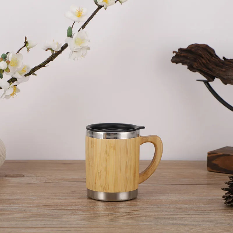 Bamboo Insulated Travel Mug