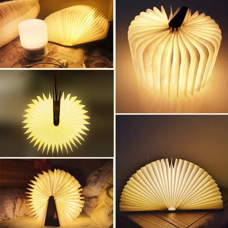 3D Foldable LED Book Light