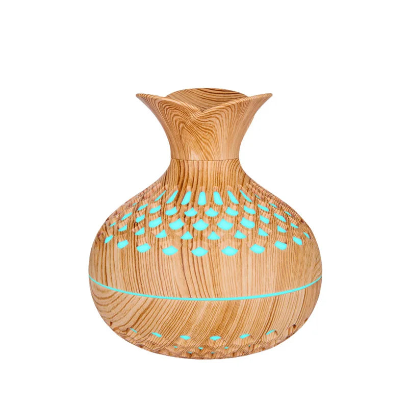 Wood Grain Essential Oil Diffuser & Humidifier