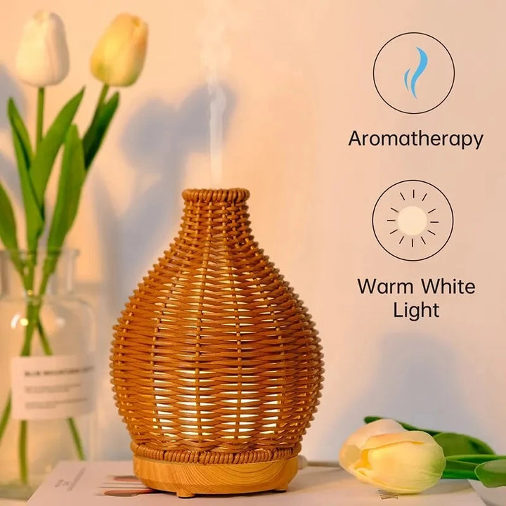 Wood Weave Essential Oil Diffuser & Humidifier