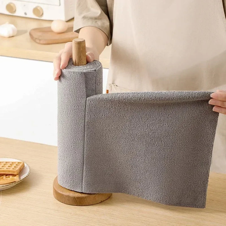 Reusable Microfiber Cleaning Cloth Roll