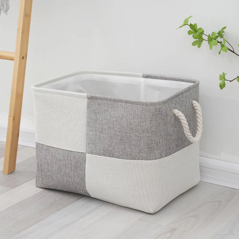 Folding Linen Storage Basket