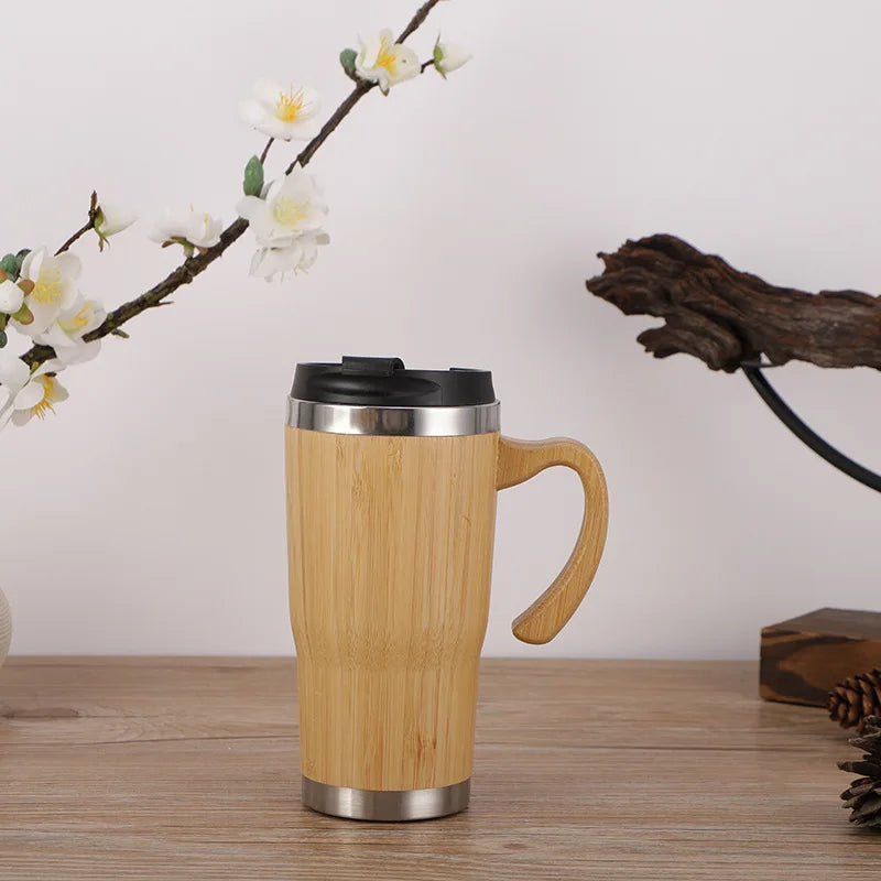 Bamboo Insulated Travel Mug