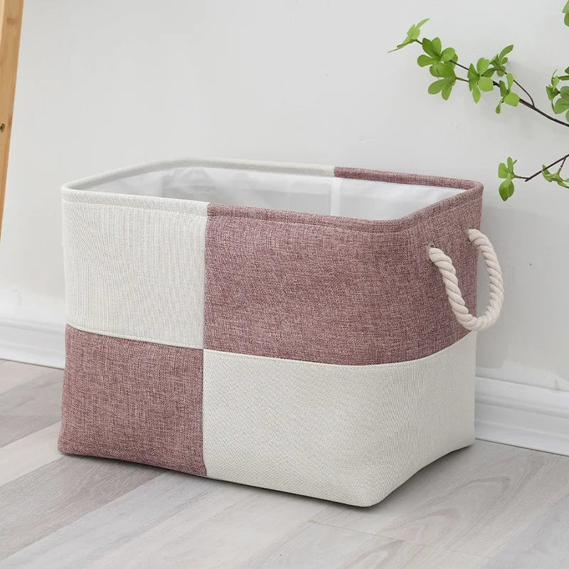 Folding Linen Storage Basket
