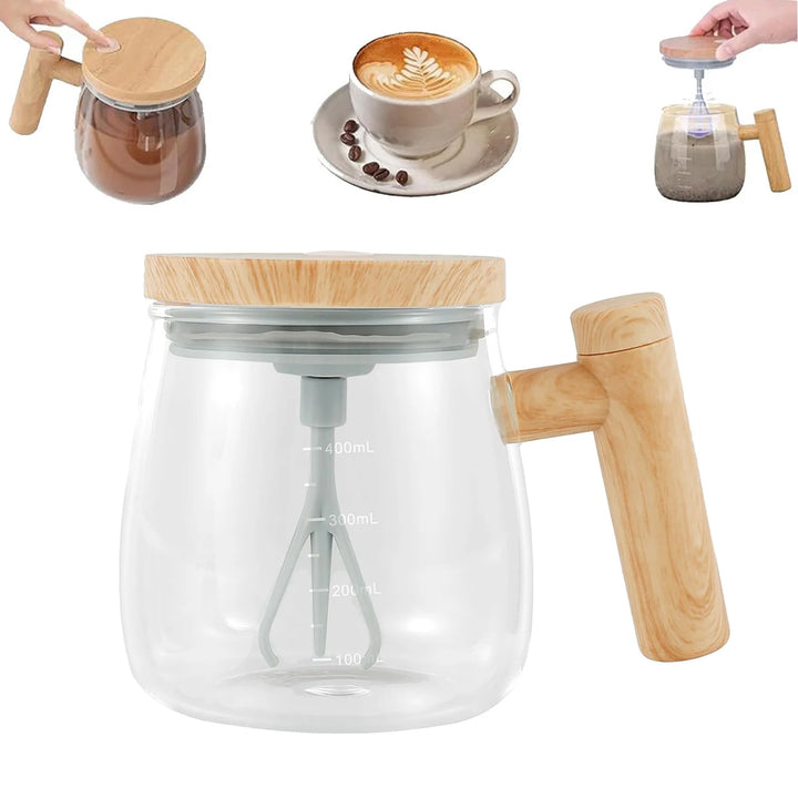 Self-Stirring Electric Coffee Mug