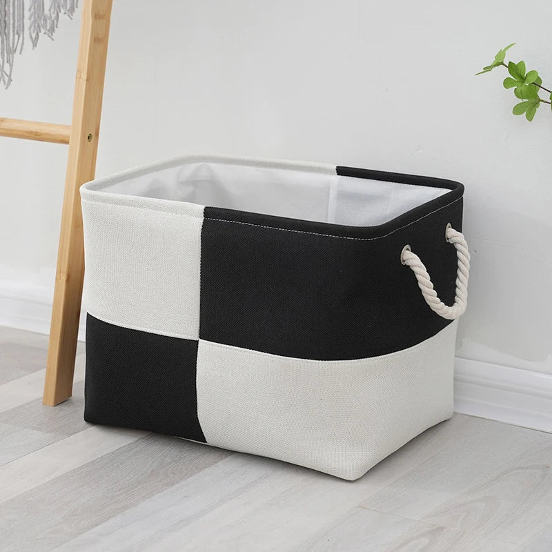 Folding Linen Storage Basket