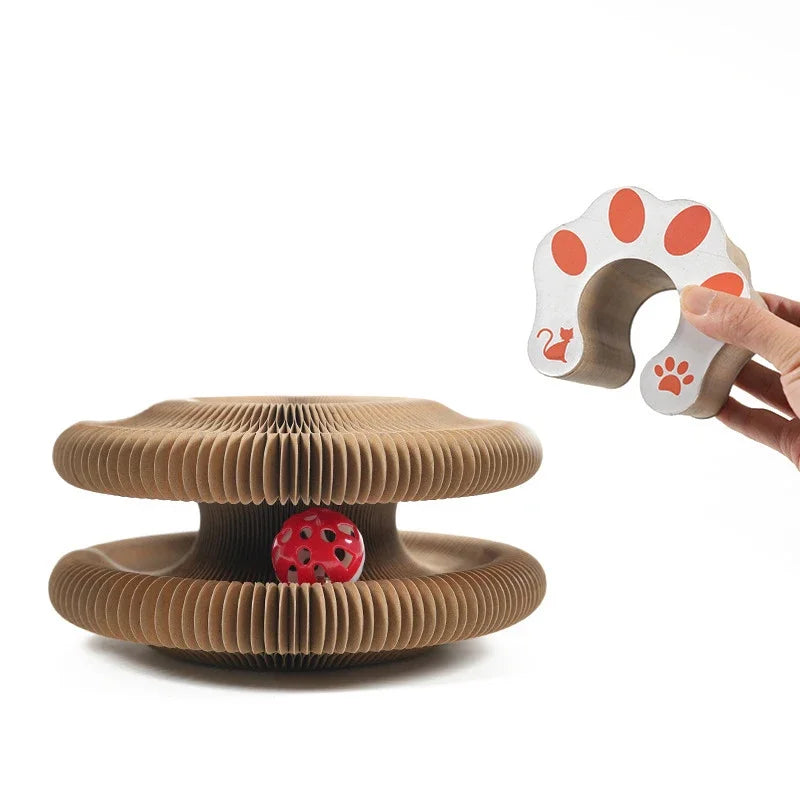 Transformable Cat Scratcher Toy