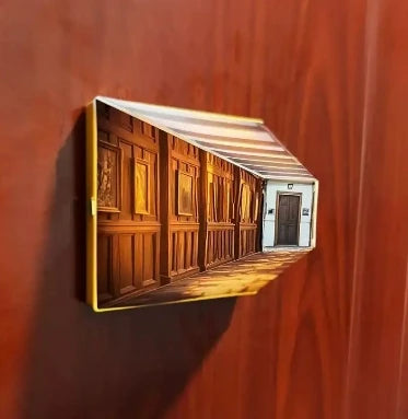 3D Vision Wooden Wall Lamp Light