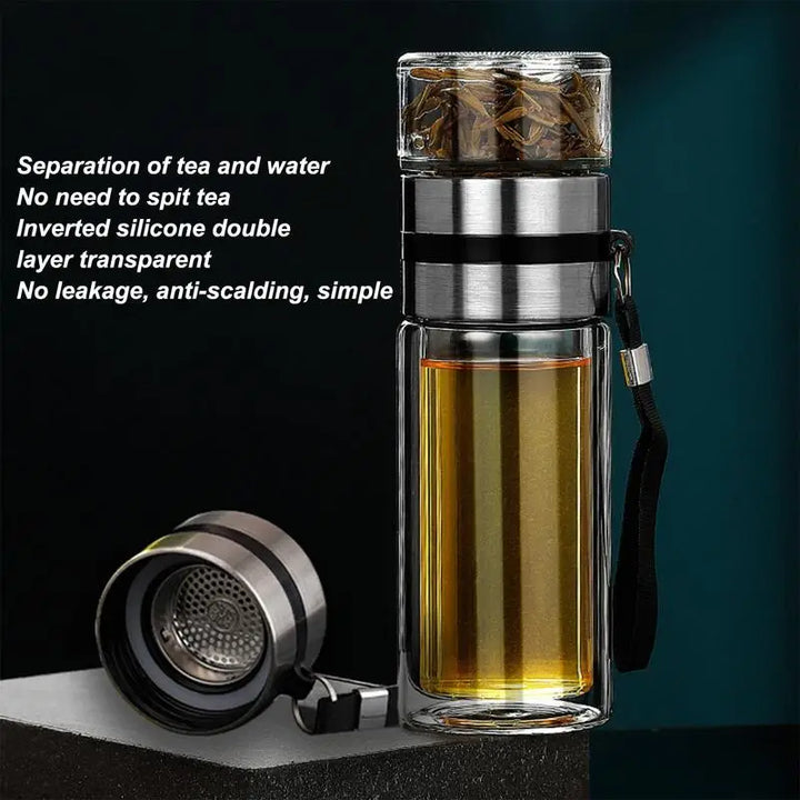 Glass Tea Infuser Bottle
