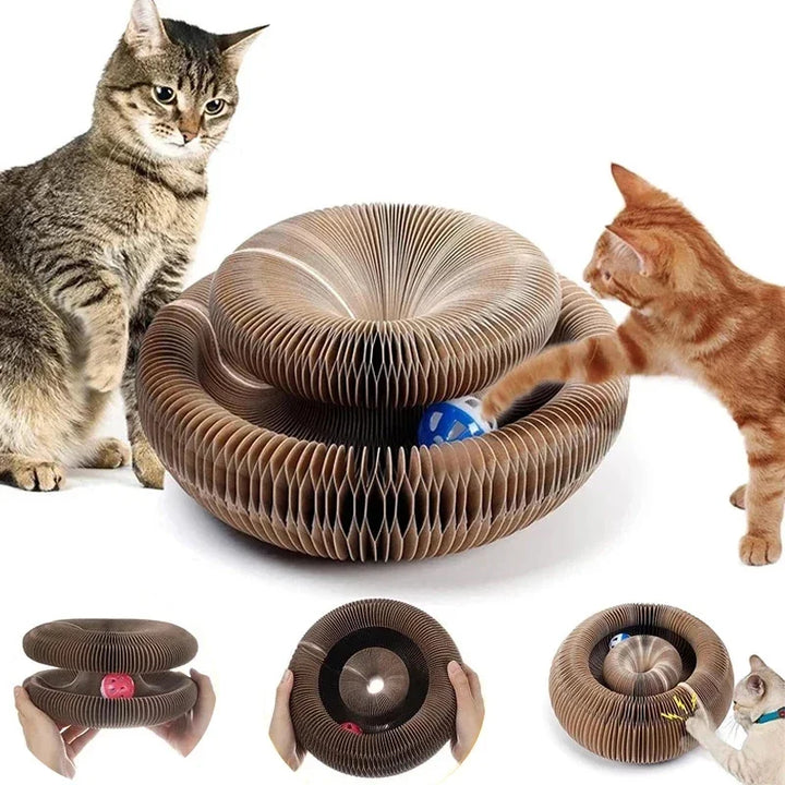 Transformable Cat Scratcher Toy