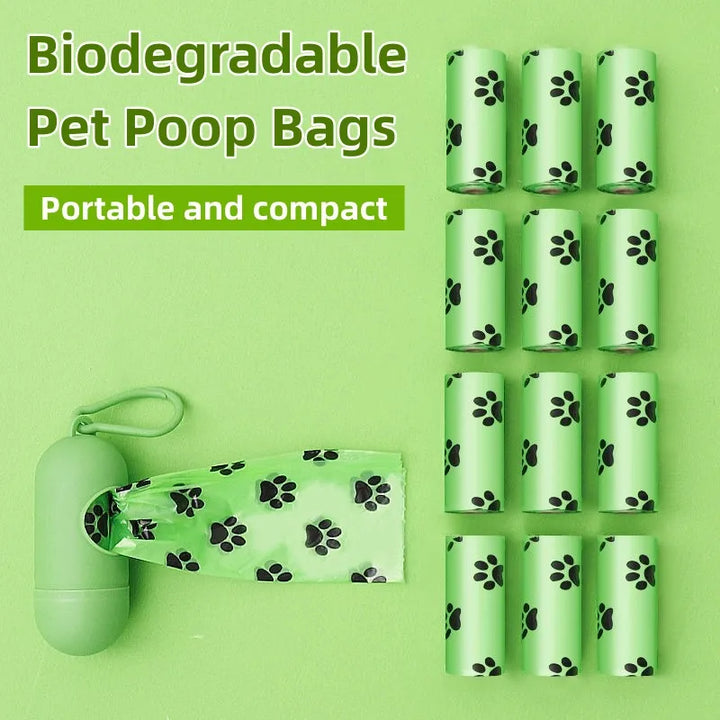 Biodegradable Pet Waste Bags And Dispenser