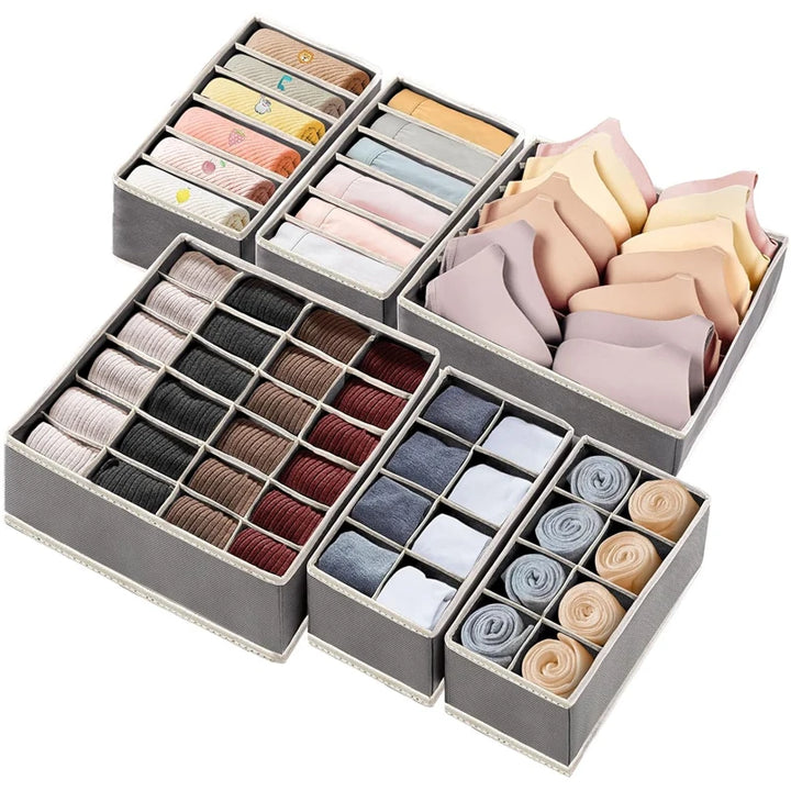Foldable Undergarments & Socks Drawer Organizer