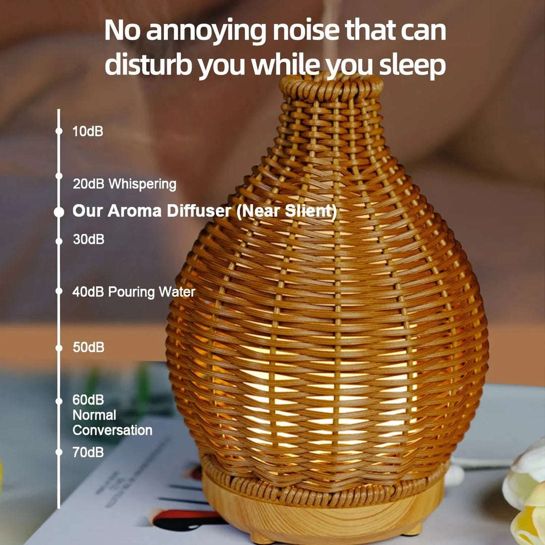 Wood Weave Essential Oil Diffuser & Humidifier