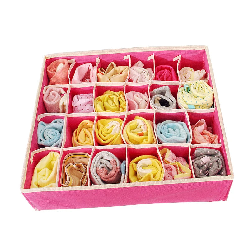 Foldable Undergarments & Socks Drawer Organizer