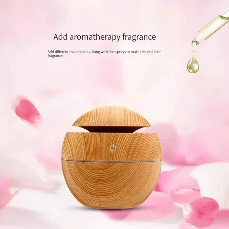 Wood Grain USB Aroma Diffuser