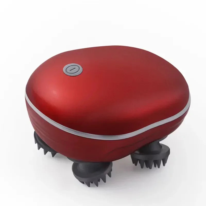 Electric Scalp Massager with Red Light