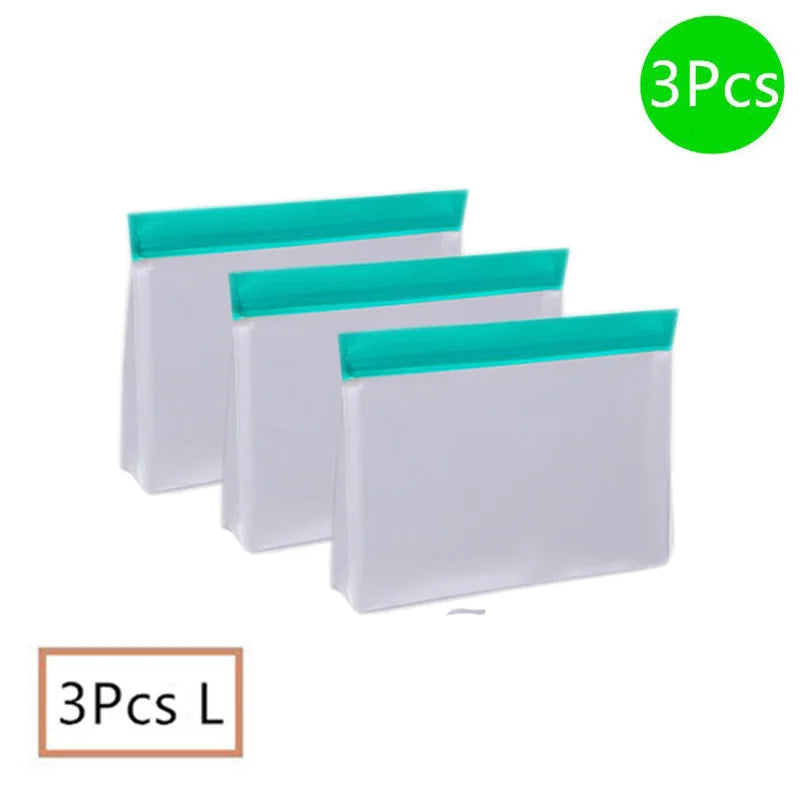 Reusable Silicone Food Storage Bags