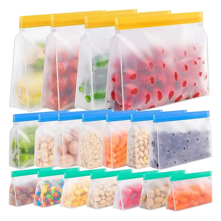 Reusable Silicone Food Storage Bags