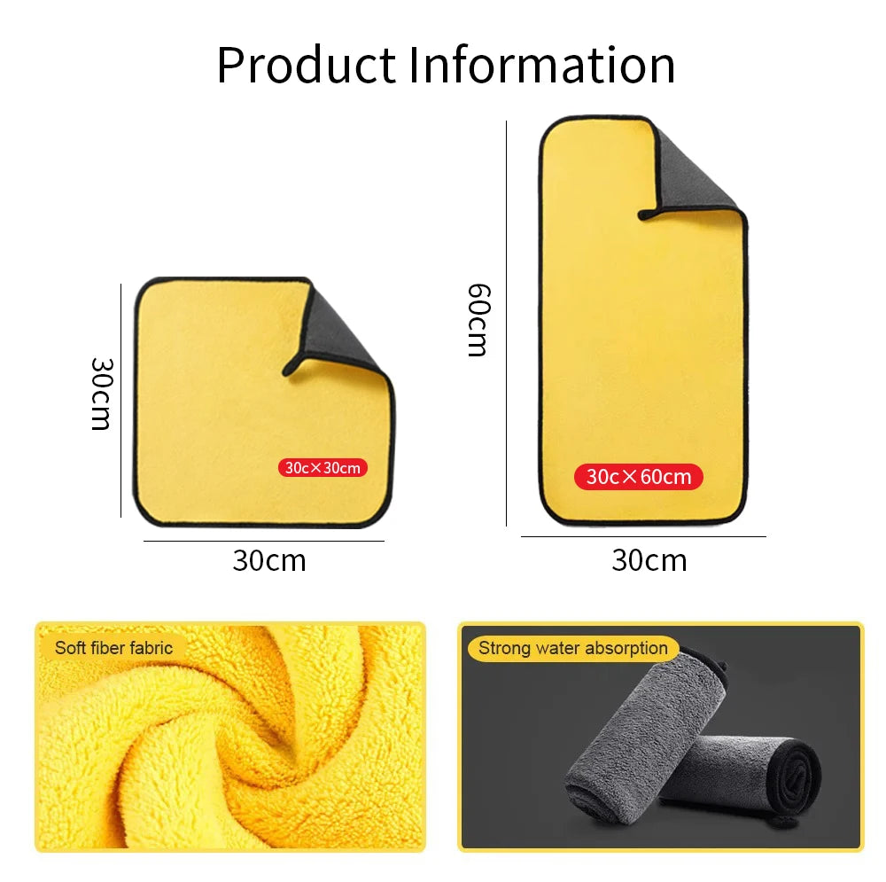 Microfiber Super Absorbent Cleaning Towels