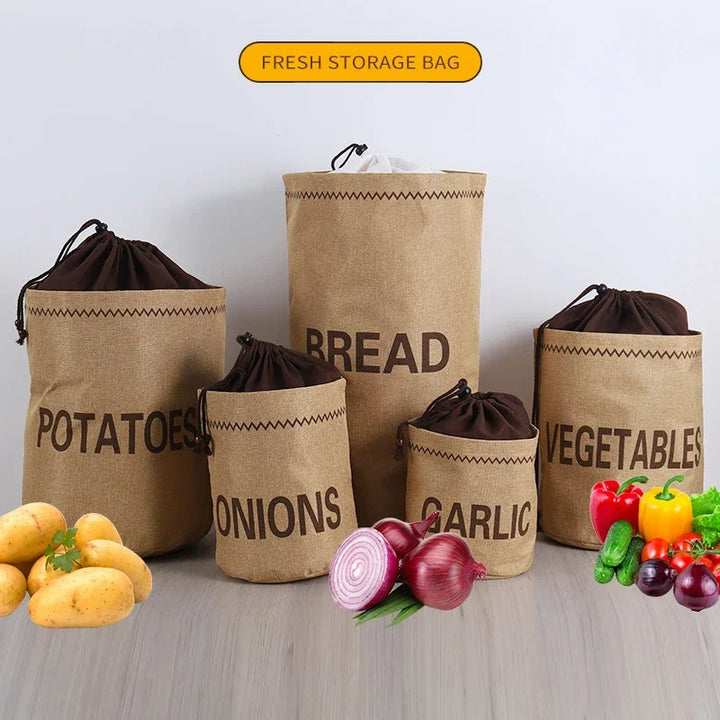 Kitchen Storage Jute Bags