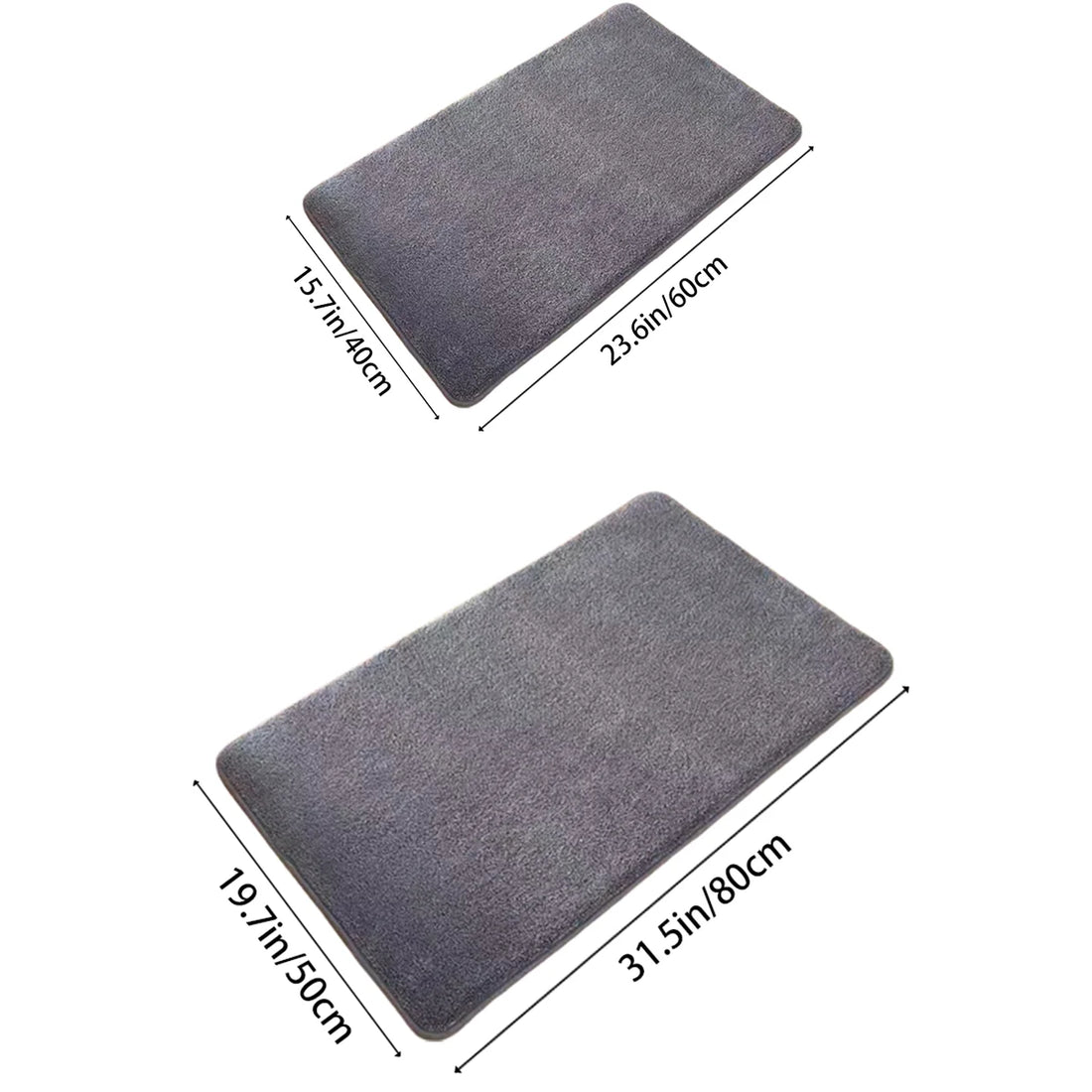 Super Absorbent Anti-Slip Bathroom Floor Mat