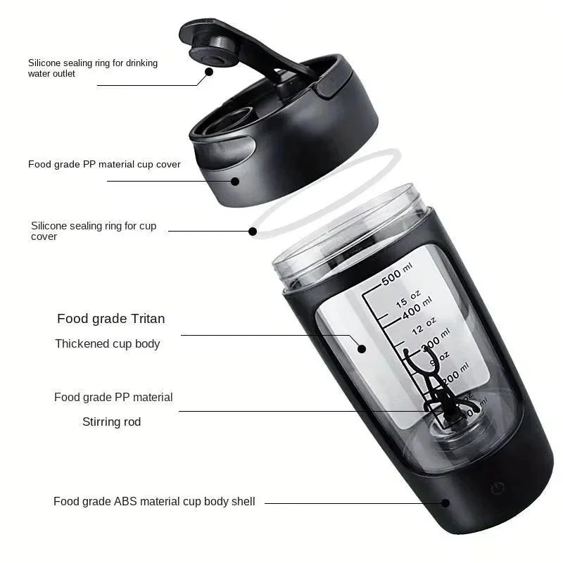 Portable Protein Shaker Cup