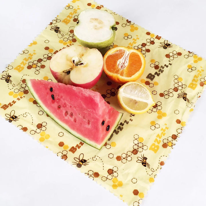 Eco-Friendly Reusable Beeswax Food Wraps