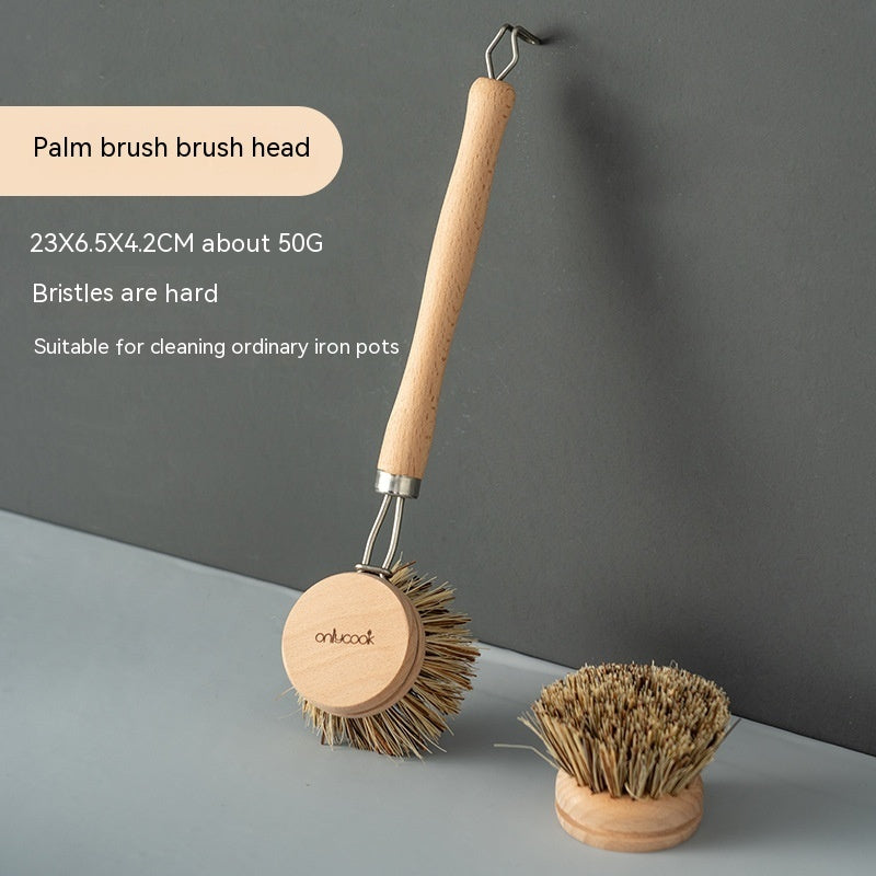 Long Handle Eco Friendly Kitchen Brush