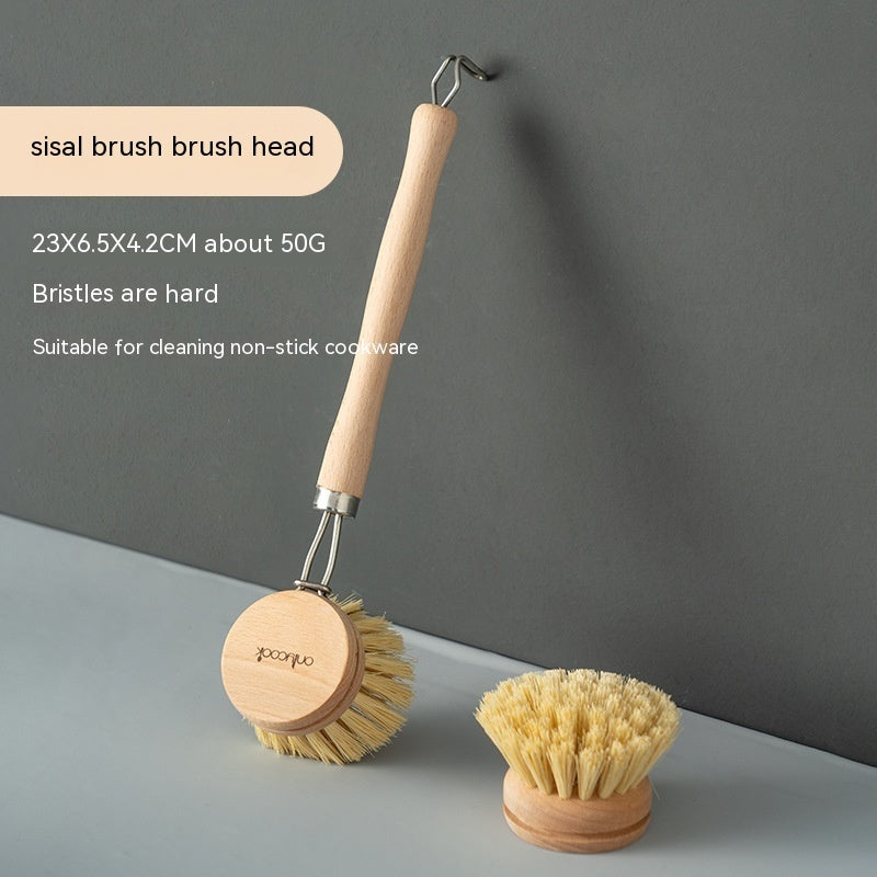 Long Handle Eco Friendly Kitchen Brush